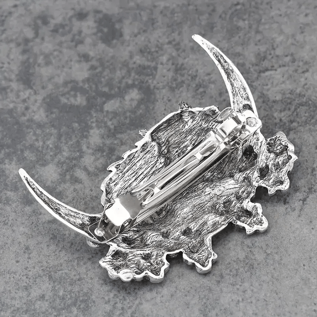 Moon Wolf Hair Clip