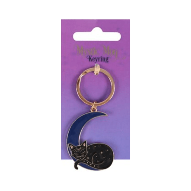 Mystic Mog Cat Keyring