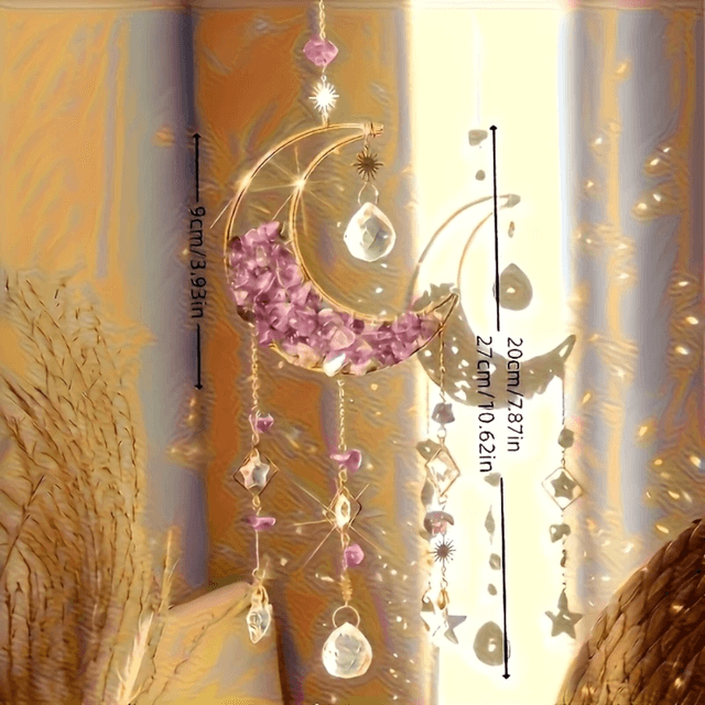 Lunar Harmony Hanging Suncatcher