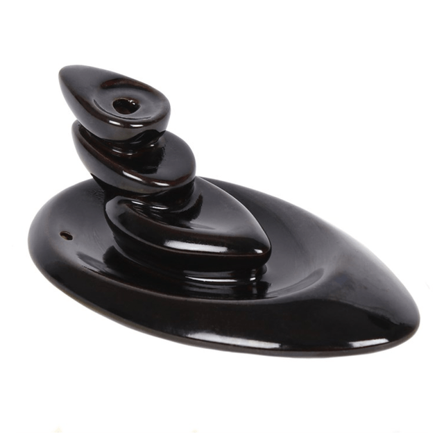 Small  Pebbles Backflow Incense Burner
