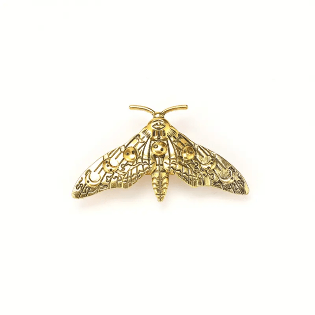 Moonlight Moth Hair Clip