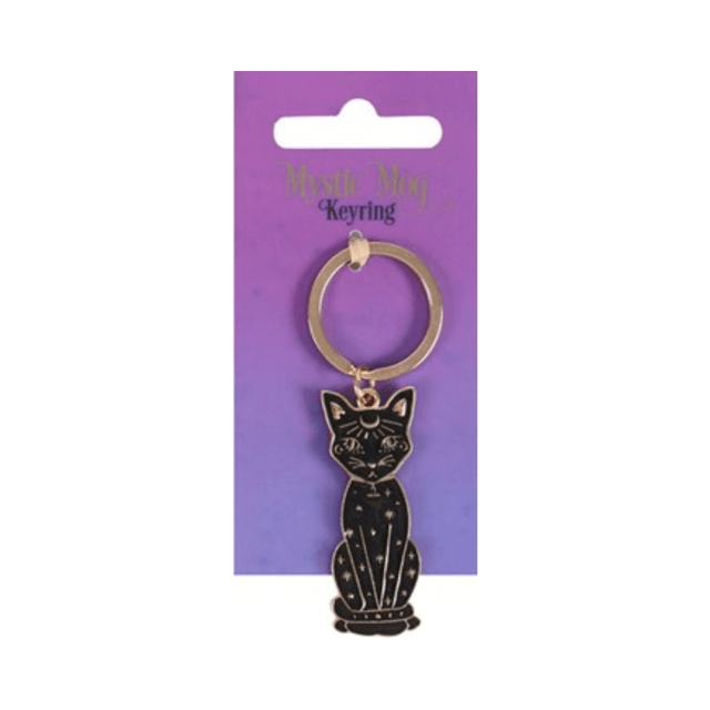 Mystic Mog Cat Keyring