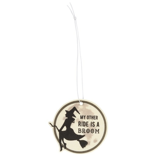 Witches Broom  Air Freshener with Rose Scent