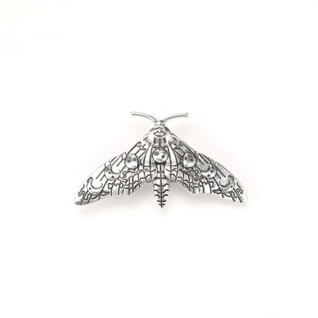 Moonlight Moth Hair Clip