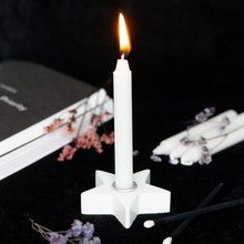 Load image into Gallery viewer, Radiant White Star Spell Candle Holder
