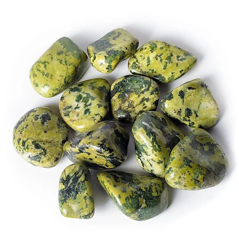 Nephrite Jade tumbled stones