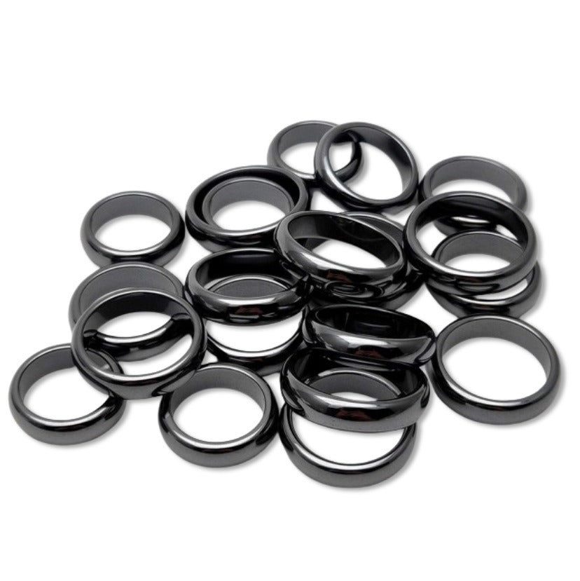 Hematite Rings