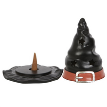 Cargar imagen en el visor de la galería, Enchanting Witch Hat Incense Cone Burner for Mystical Atmosphere

