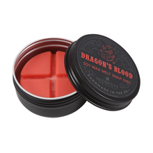 Cargar imagen en el visor de la galería, Dragon&#39;s Blood Enchanting Soy Wax Snap Disc
