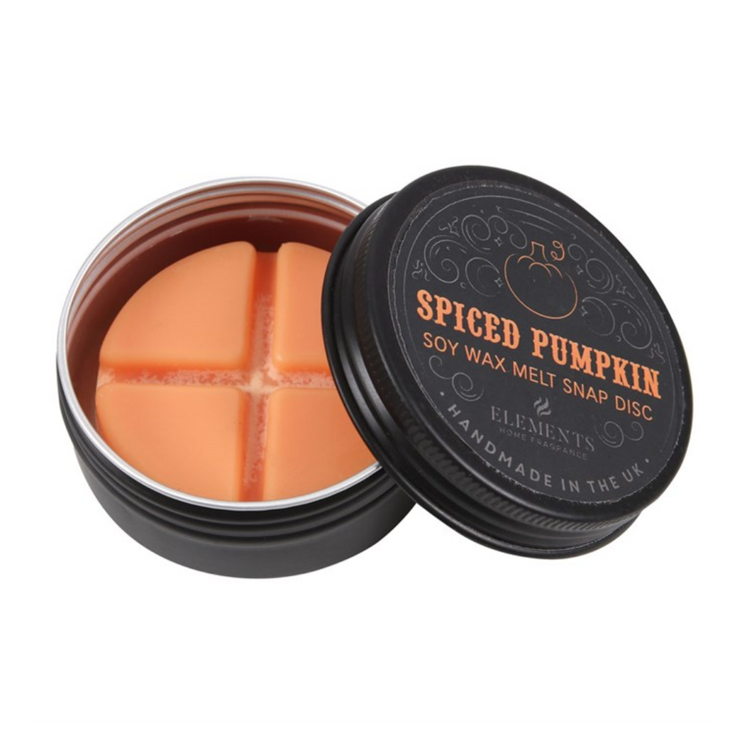 Spiced Pumpkin Soy Wax Snap Disc