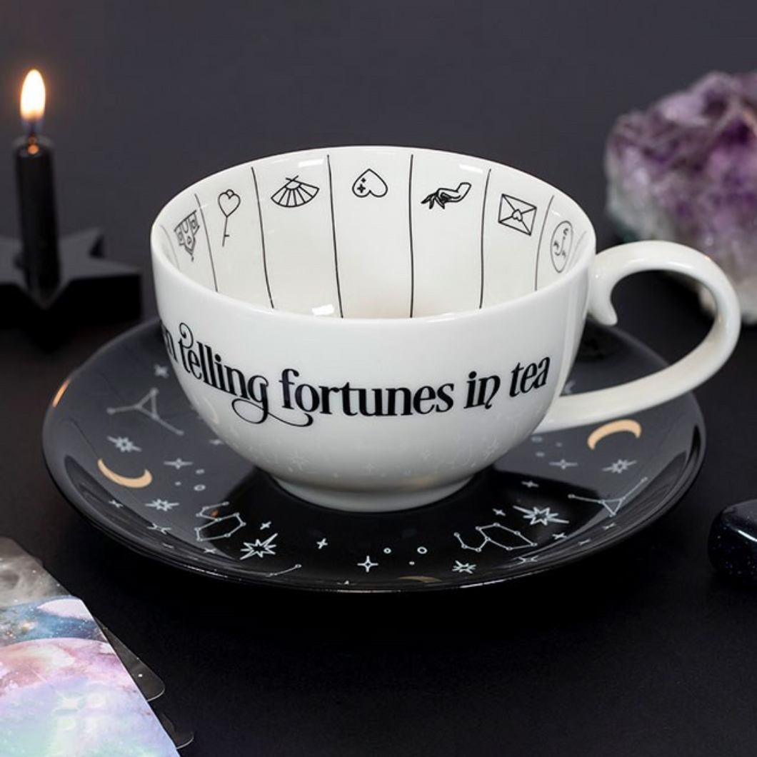 Enchanting Fortune Telling Ceramic Teacup