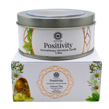 Charger l&#39;image dans la galerie, Positivity Gemstone Candle with Green Tea
