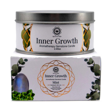 Lade das Bild in den Galerie-Viewer, Inner Growth Gemstone Candle with with Mint
