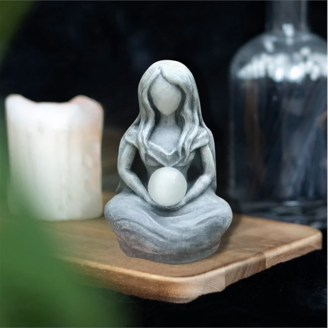 Enchanting Moon Goddess Figurine