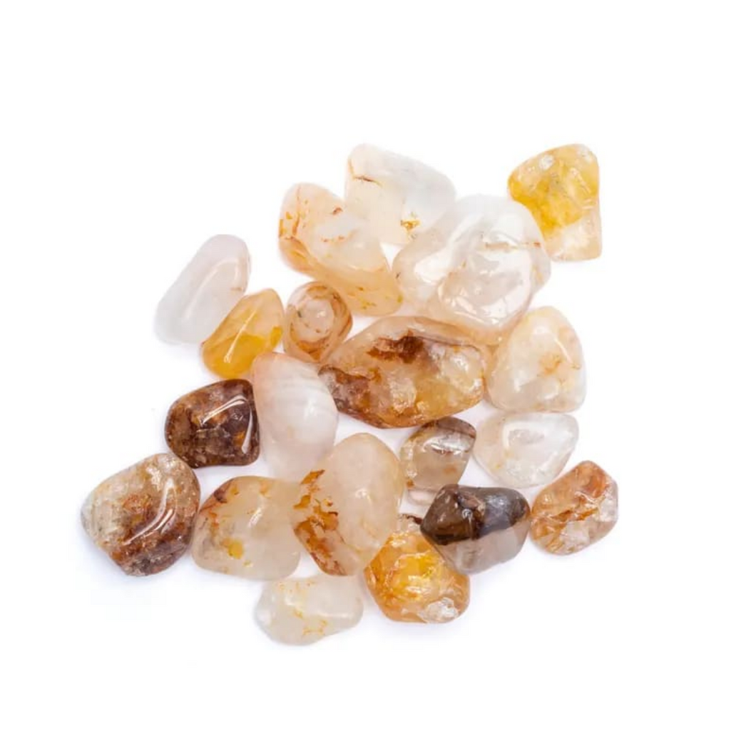 Golden Healer (Limonite Quartz) Tumbled Stones