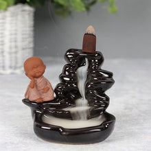 Lade das Bild in den Galerie-Viewer, Tranquil Buddha Waterfall Backflow Incense Burner
