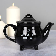 Charger l&#39;image dans la galerie, Witches Brew Black Ceramic Teapot
