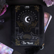 Charger l&#39;image dans la galerie, The Moon Tarot Card Zippered Bag

